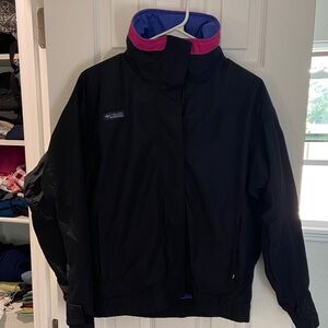 Vintage Columbia Bugaboo Women's Black Ski Jacket